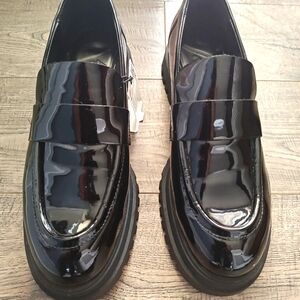 Women's Shoes Black Patent leather size 11 from Zara